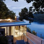Lake House by LHVH Architekten.