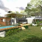 Valentine House by Bleuscape Design & Architecture Services 01